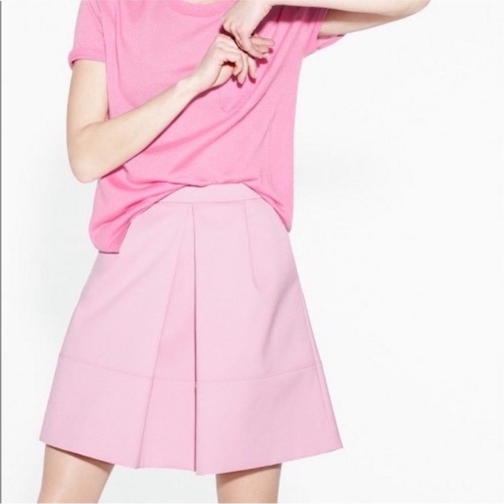 J.Crew A-Line Pink Skirt with Pockets | Size 8